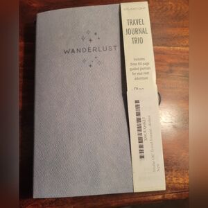 Wanderlust Travel Journal Trio